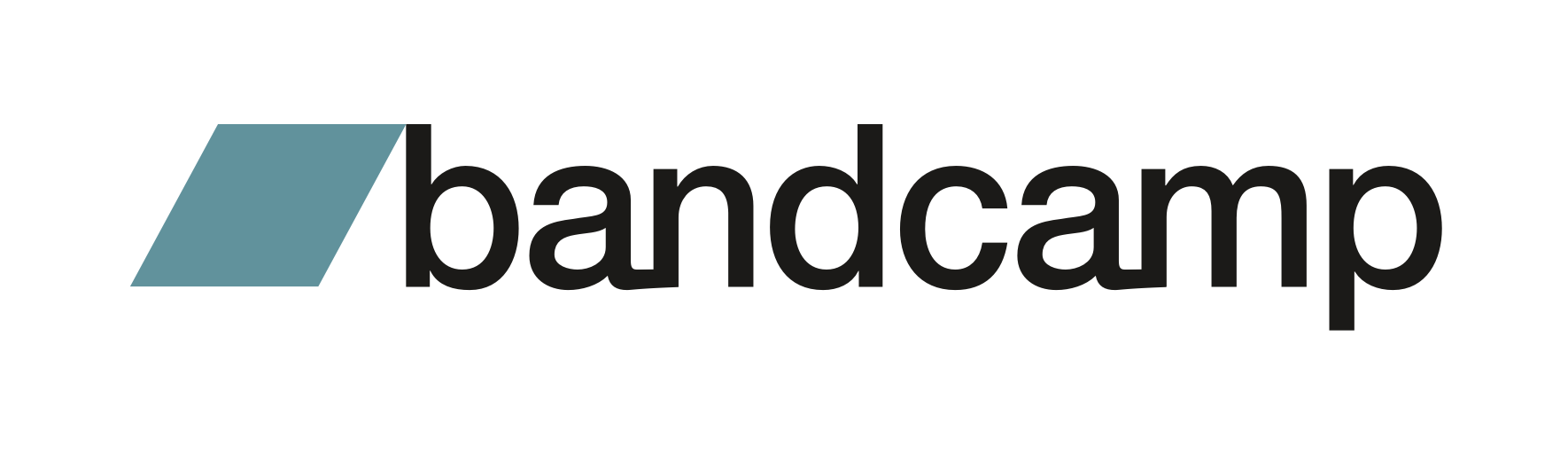Bandcamp Logo Color/black